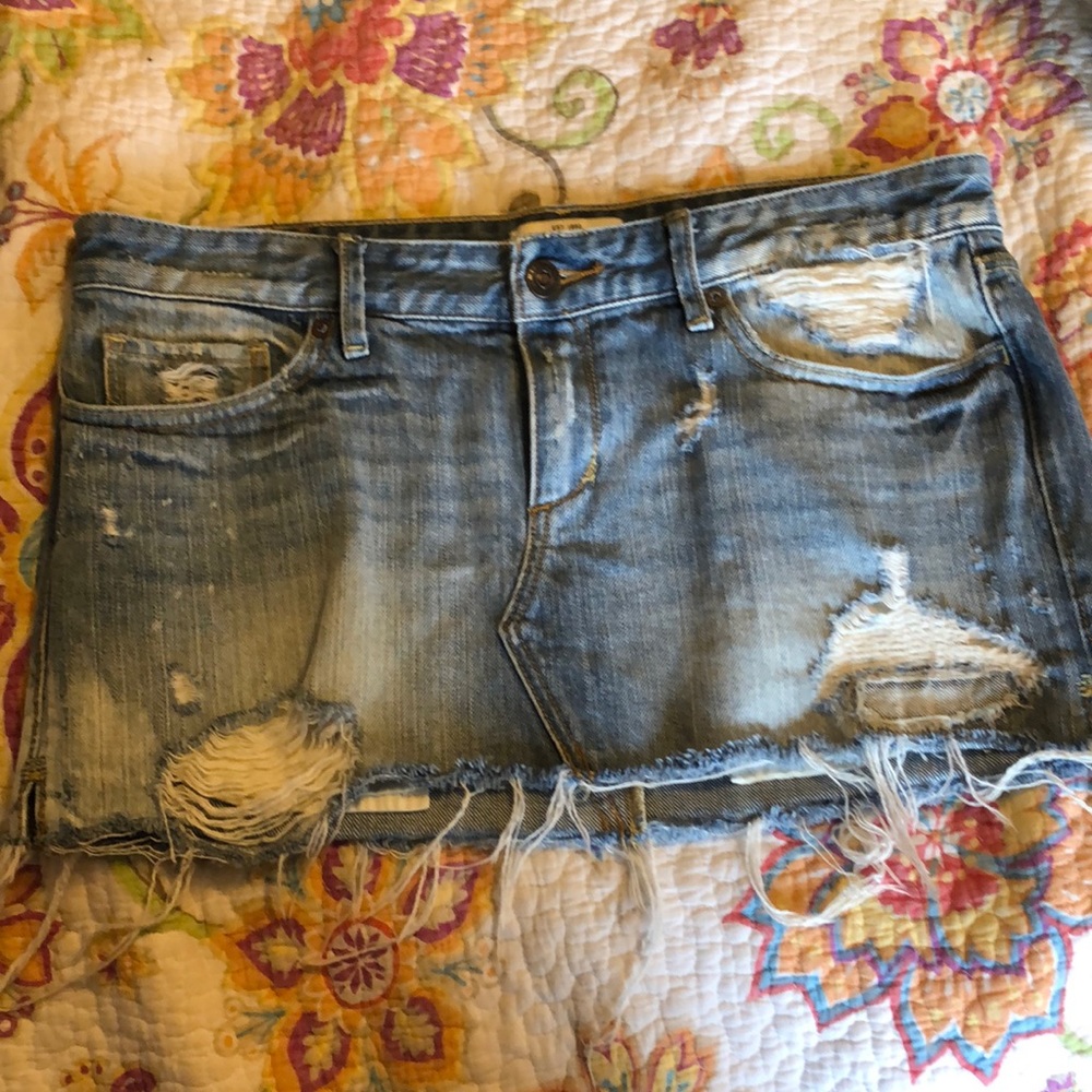 Abercrombie & Fitch Denim skirt size 4